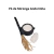 Pó de Mironga Andorinha 7 Folhas (5g) em recipiente ritualístico, utilizado para rituais de afastamento, banimento e corte de energias e pessoas negativas.