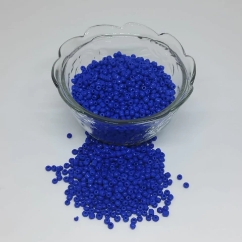 Miçanga Azul Escuro 100gr