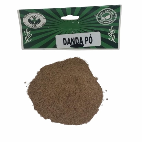 Dandá da Costa raiz em pó para banhos, defumações e quebra de feitiços - 7 Folhas