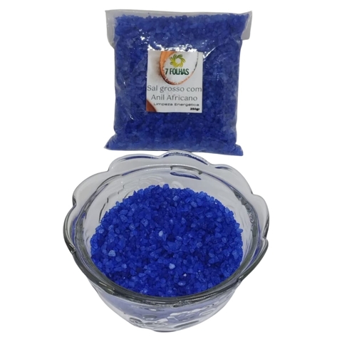 Sal Grosso Com Anil Africano - 250g