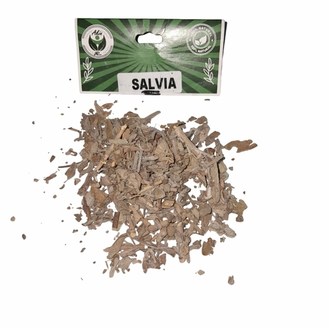 Erva Sálvia seca para banhos espirituais – 7 Folhas