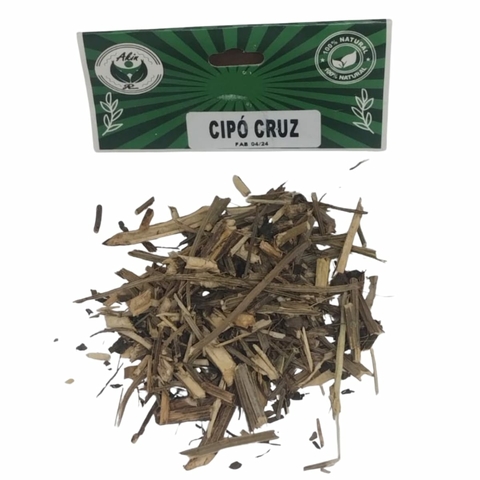 Cipó Cruz erva seca para rituais de cura e transmutação espiritual.