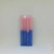 Maço de Vela Rosa e Azul - 8 un - 18 cm - 7 FOLHAS