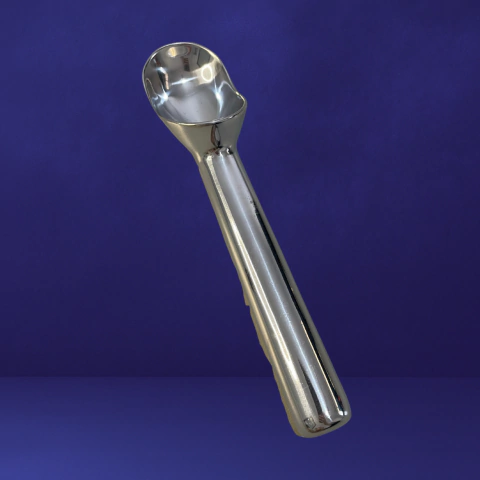 Concha boleadora de metal para sorvetes