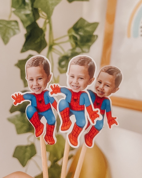 Topo de docinho - Personagem