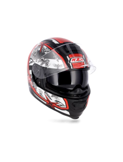 EURUS 2 KOMET BLACK & RED MATT TINTED + VISOR DE REGALO - comprar online