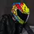 GO RIDER STREAM MACAW YELLOW SKY BLUE VISOR TINTADO + VISOR DE REGALO en internet