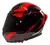GO RIDER STREAM MOTION BLACK & RED VISOR TINTADO + VISOR DE REGALO - comprar online