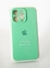 Funda Silicona Compatible iPhone 15 Pro Max, Verde Agua