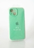 Funda Silicona Compatible Con iPhone 15, Verde Agua