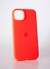 Funda Silicona Compatible Con iPhone 15, Coral