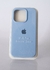 Funda Silicona Compatible Con iPhone 15 Pro, Azul Cielo