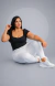 Calça Jeans Plus Size - Extreme Power Comfy Branca - comprar online