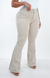 CALÇA FEMININA - FLARE NUDE CHIC - BEIDÊ