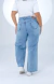 CALÇA JEANS PARA BAIXINHAS PLUS SIZE - WIDE LEG CRYSTAL - BEIDÊ