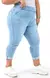 Calça Jeans Feminina - Extreme Power Comfy Capri Clara - comprar online