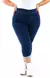 Imagem do Calça Jeans Plus Size - Extreme Power Comfy Capri Blue