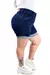 Shorts Jeans Feminino - Meia Coxa 2 Botões Índigo - BEIDÊ