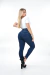 CALÇA JEANS FEMININA - CINTURA ELÁSTICA SLIM na internet