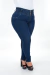 CALÇA JEANS FEMININA - CINTURA ELÁSTICA SLIM - comprar online