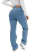 CALÇA JEANS PARA BAIXINHAS - WIDE LEG PISCINE - comprar online