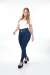CALÇA JEANS FEMININA - CINTURA ELÁSTICA SLIM - comprar online