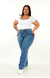 CALÇA JEANS PLUS SIZE - WIDE LEG LAZULLI na internet