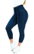 Calça Jeans Feminina - Capri Cinto Faixa Removível - BEIDÊ