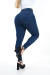 CALÇA JEANS FEMININA - CINTURA ELÁSTICA SLIM - loja online