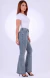 CALÇA JEANS FEMININA - FLARE RETRÔ AZURE - loja online