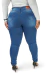 CALÇA JEANS PLUS SIZE - SKINNY TRIMODELADORA SKY - loja online