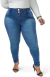 Imagem do CALÇA JEANS PLUS SIZE - SKINNY TRIMODELADORA SKY