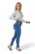 CALÇA JEANS FEMININA - SKINNY TRIMODELADORA SKY - loja online
