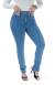 CALÇA JEANS FEMININA - RETA ESTILO ALFAIATARIA PISCINE - BEIDÊ