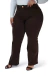 CALÇA JEANS FEMININA - WIDE LEG COFFEE - BEIDÊ