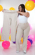 Imagem do CALÇA PLUS SIZE - WIDE LEG NUDE CHIC