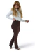 CALÇA JEANS FEMININA - RETA ELEGANCE COFFEE - loja online