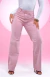 CALÇA FEMININA - WIDE LEG ROSA BEBÊ