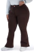 CALÇA JEANS PARA BAIXINHAS - FLARE COFFEE