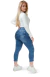 CALÇA JEANS FEMININA - CAPRI MODELADORA BARRA DESFIADA MALDIVAS - comprar online