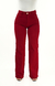 CALÇA JEANS FEMININA - WIDE LEG VERMELHO INTENSO - comprar online