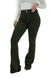 CALÇA JEANS FEMININA - FLARE VERDE MILITAR na internet