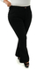 CALÇA JEANS PARA BAIXINHAS PLUS SIZE - FLARE PRETA INTENSE na internet