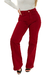 CALÇA JEANS FEMININA - WIDE LEG VERMELHO INTENSO - loja online