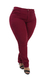 CALÇA JEANS PLUS SIZE - SKINNY BORDÔ - comprar online