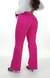 CALÇA JEANS FEMININA - WIDE LEG ROSA PINK - loja online