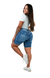 SHORTS JEANS MEIA COXA - MARMORIZADO - BEIDÊ