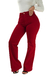 Imagem do CALÇA JEANS FEMININA - WIDE LEG VERMELHO INTENSO