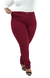 Imagem do CALÇA JEANS PLUS SIZE - SKINNY BORDÔ