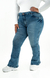 CALÇA JEANS FEMININA - FLARE PARA BAIXINHAS AZURE - comprar online